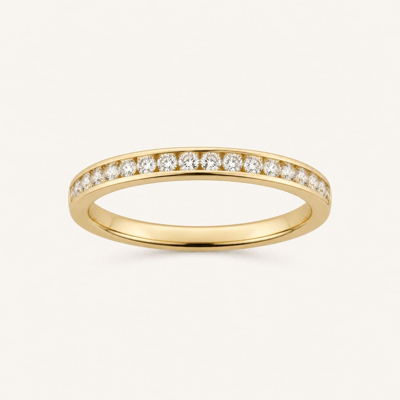 Half Eternity 0.40 ct Total — Natural
